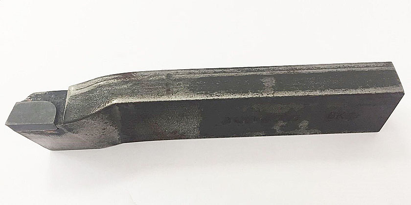 Резец токарный подрезной отогнутый 16x10x100 ВК8 ГОСТ 18880-73, по металлу